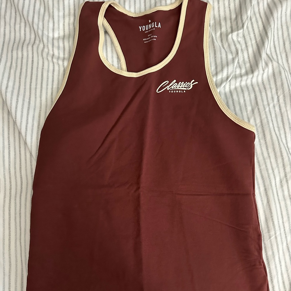 324 BROWN CLASSICS STRINGER TANK from YoungLA